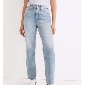Madewell The Perfect Vintage Straight Jean in Seyland Wash